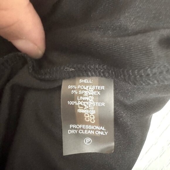 Calvin Klein One Shoulder Little Black Dress in Small - Picture 7 of 8